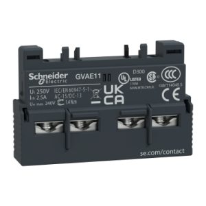 Bloque Auxiliar Guardamotor Schneider GVAE11
