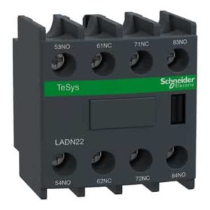 Bloque Auxiliar Contactor Schneider LADN22